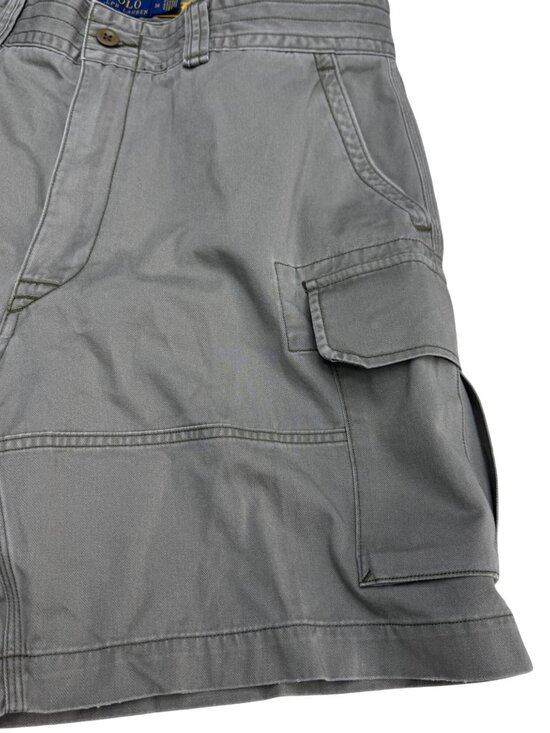 NWT Polo Ralph Lauren Men's Relaxed Fit 8" Cotton Green Cargo Shorts, Size 36 - Picture 3 of 8